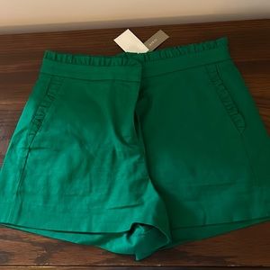 Green shorts- J. Crew- size 6 (brand new with tag)
